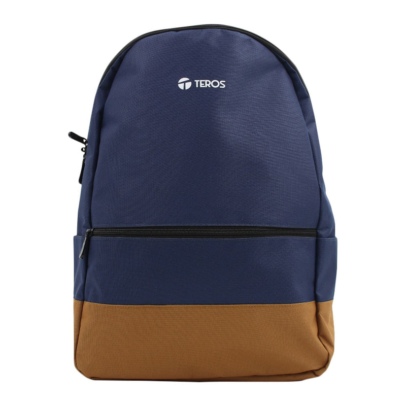 Mochila Teros Nova TE-ACS9019 para Laptop 15.6" (Azul/Marrón)