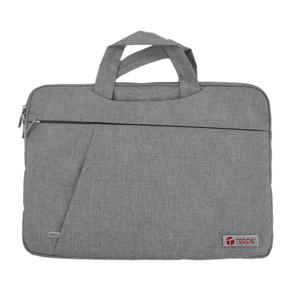 Maletín para Laptop 15.6" Teros TE-9019S Poliéster Gris