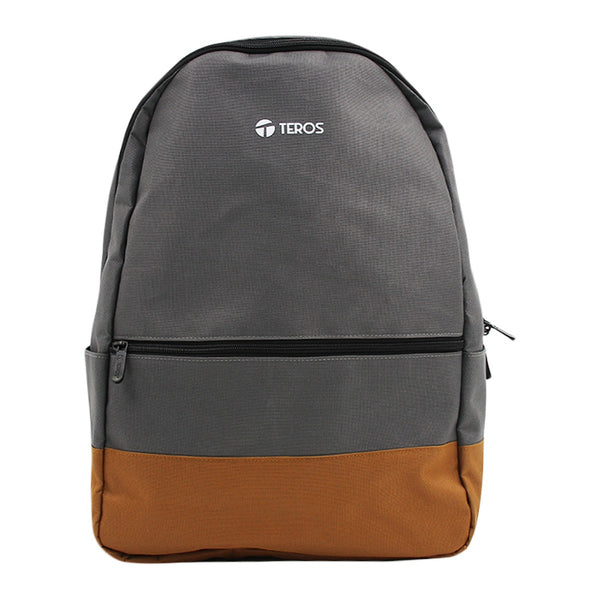 Mochila Teros Nova TE-ACS9020GR para Laptop 15.6" (Gris/Marrón)