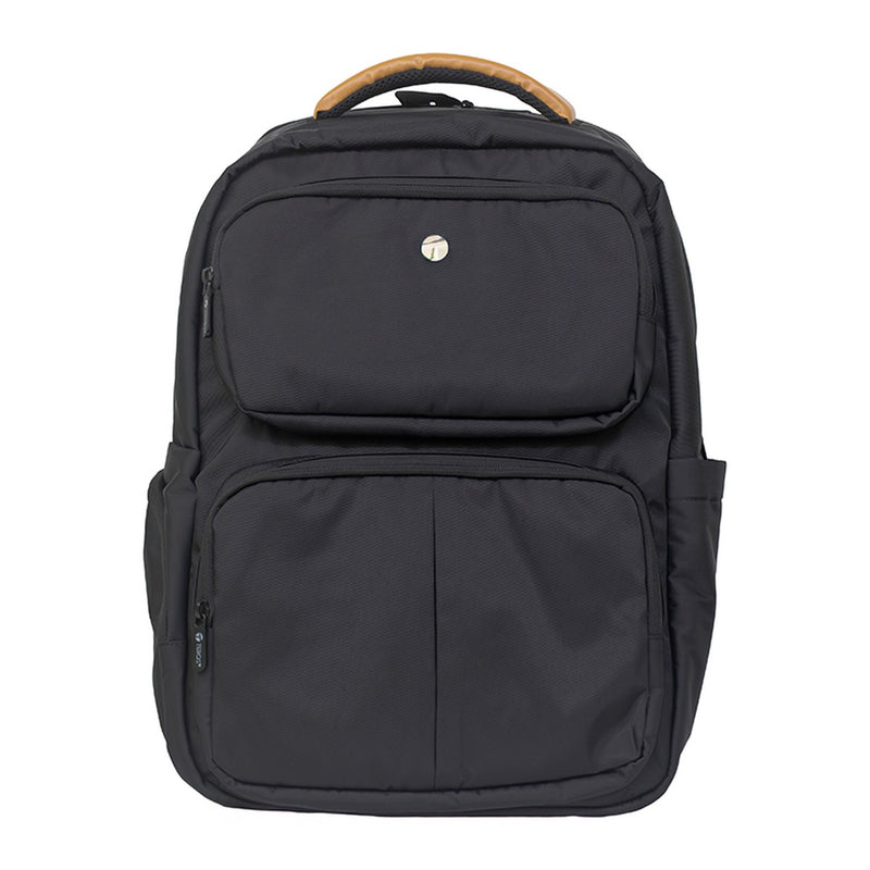 Mochila Teros Elite TE-9030BK para Laptop 17" (Resistente al Agua, Negro)