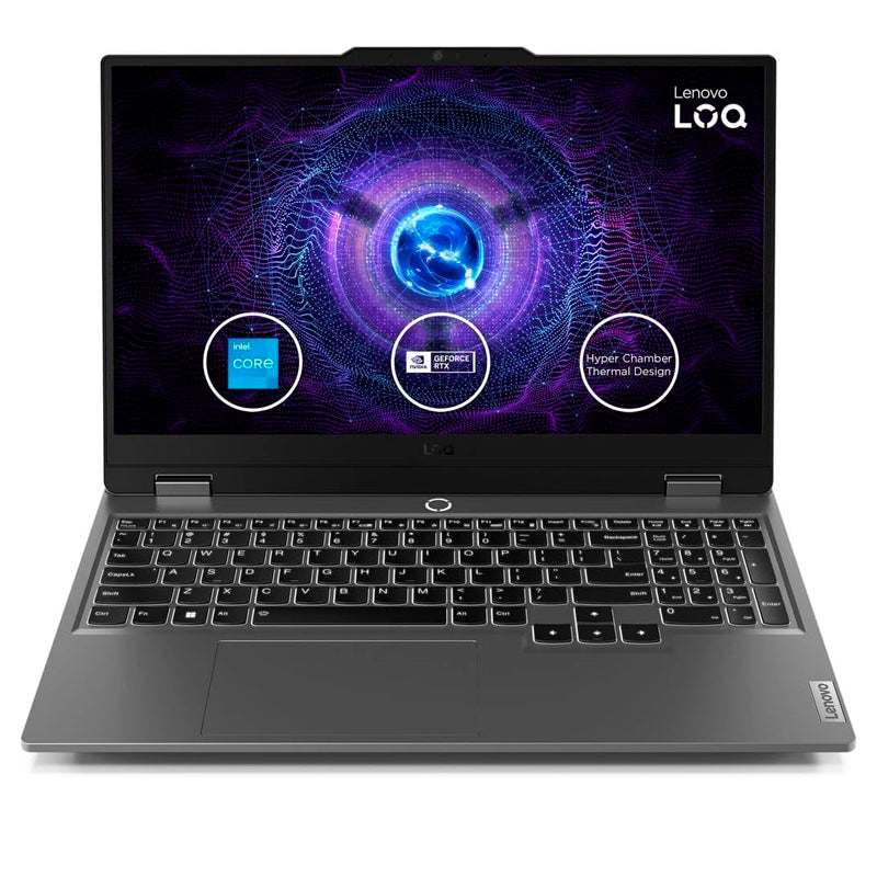 Notebook Gamer Lenovo LOQ 15IAX9 15.6" FHD (Core i5-12450HX, 8GB, 512GB, RTX 3050 6GB, Windows 11)