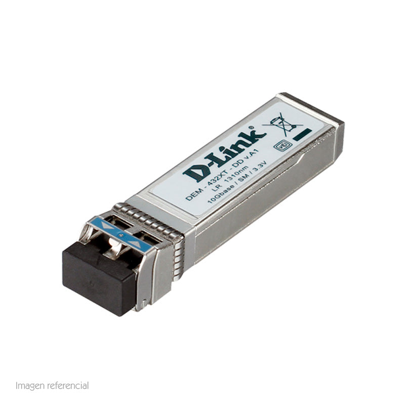 Transceptor de Fibra D-Link DEM-432XT 10GBase-LR SFP+ (Monomodo, LC, 10km)
