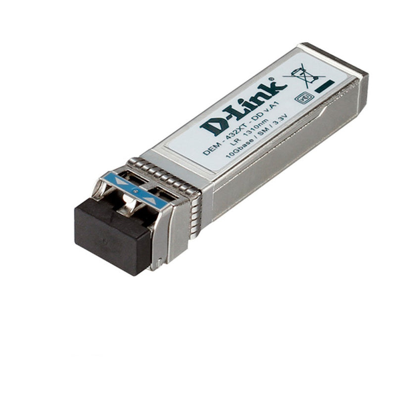 Transceptor de Fibra D-Link DEM-432XT 10GBase-LR SFP+ (Monomodo, LC, 10km)