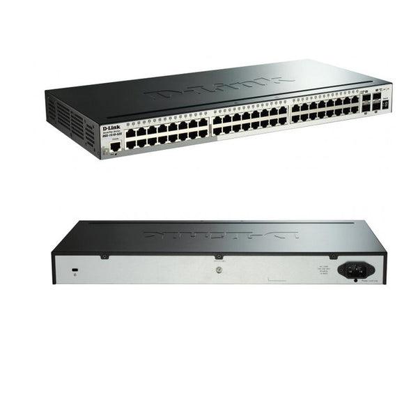 Switch Administrable D-Link DGS-1510-52X SmartPro, 48 puertos Gigabit + 4 SFP+ 10G