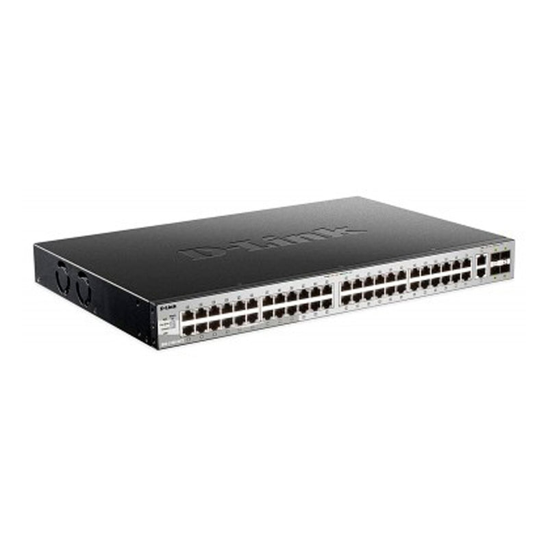 Switch Administrable D-Link DGS-3130-54TS, 48 puertos Gigabit + 2 10GBASE-T + 4 SFP+ 10G