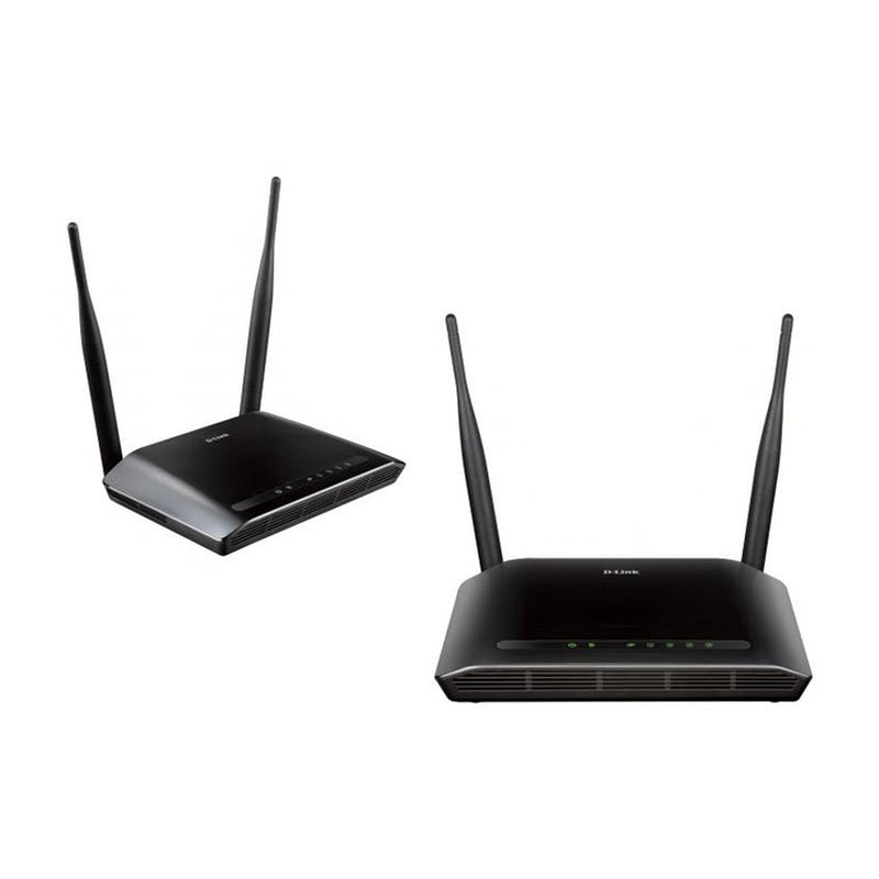 Router Inalámbrico D-Link DIR-615 Wi-Fi N 2.4 GHz (4 LAN, 1 WAN, 2 antenas)