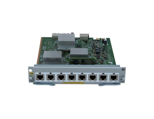 Modulo HPE Aruba 8 Puertos Smart Rate 1/2.5/5/10GBASE-T PoE+