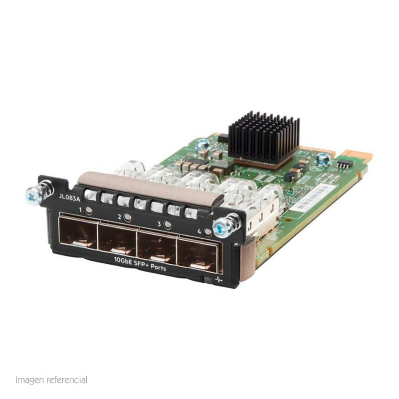 Módulo de Expansión HPE Aruba 3810M/2930M 4x SFP+ (JL083A, MACsec, 10GbE)