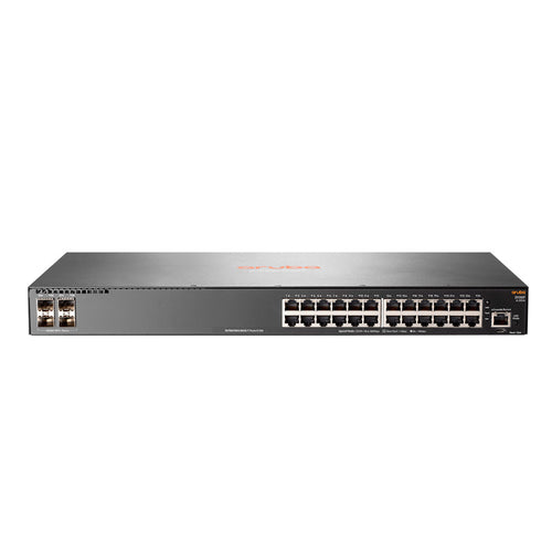 Switch Administrable HPE Aruba 2930F, 24 puertos GbE + 4 SFP+ 1/10GbE (Capa 3)