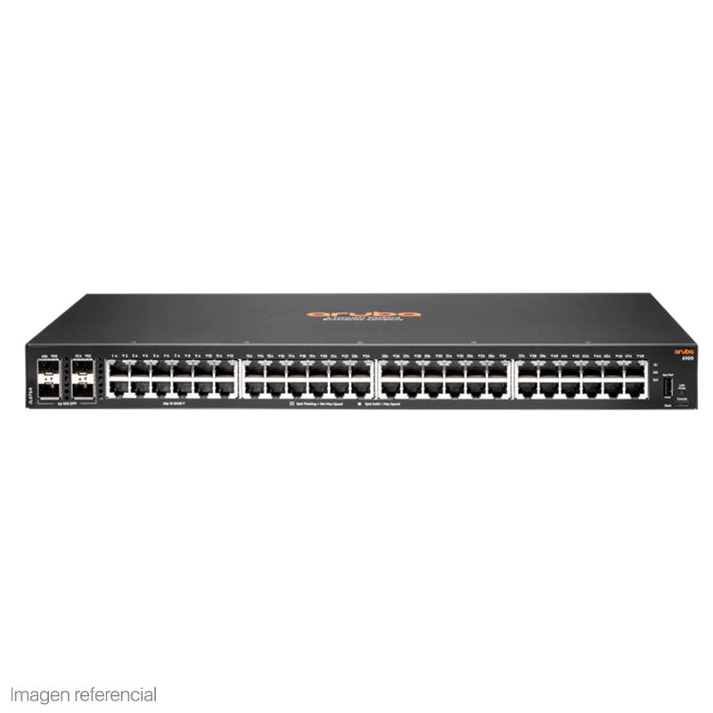 Switch Administrable HPE Aruba 6100 48G + 4 SFP+ (JL676A)