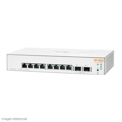 Switch Administrable HPE Aruba Instant On 1930 8G + 2 SFP (JL680A)