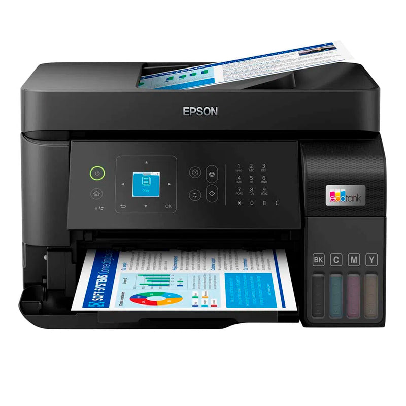 Impresora Multifuncional Epson EcoTank L5590 con ADF, Fax, Wi-Fi y Ethernet