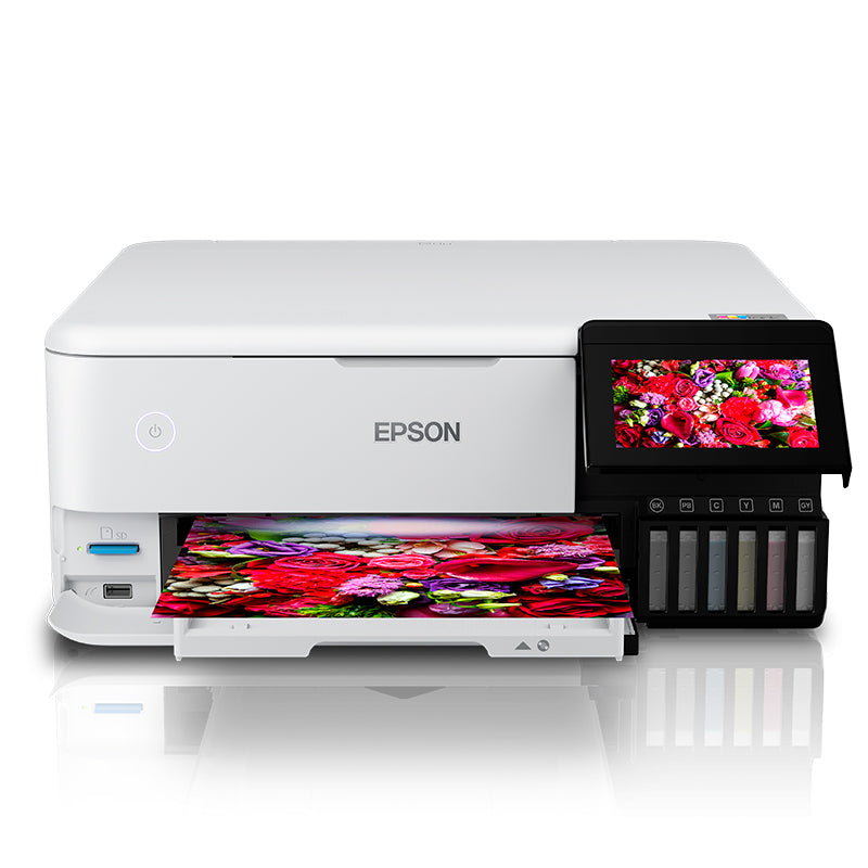 Impresora Multifuncional Fotográfica Epson EcoTank L8160 de 6 Tintas (Imprime en CD/DVD)