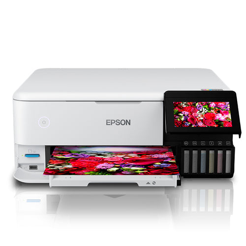 Impresora Multifuncional Fotográfica Epson EcoTank L8160 de 6 Tintas (Imprime en CD/DVD)