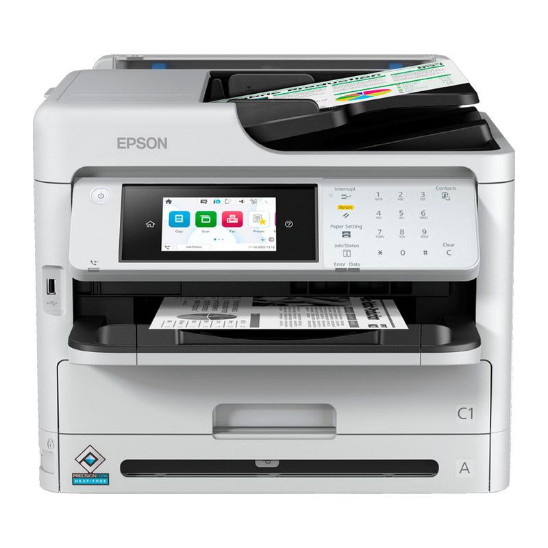Impresora Multifuncional Monocromática Epson WorkForce WF-M5899 con Fax, Wi-Fi y Ethernet