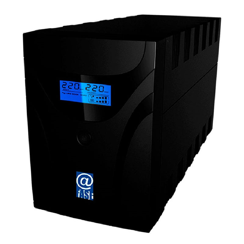 UPS Interactivo Elise AUR-1000-LCD-USB, 1000VA / 600W, LCD y USB
