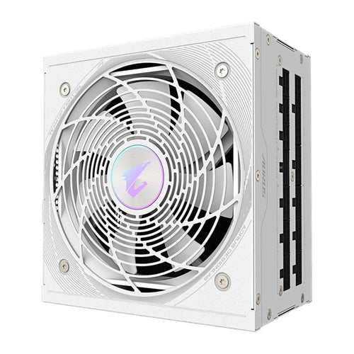Fuente de Poder Gigabyte AORUS AE850PM PG5 ICE 850W Modular (ATX, 80 Plus Platinum, Blanco)