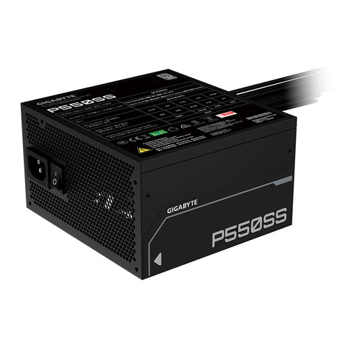 Fuente de Poder Gigabyte P550SS 550W (ATX, 80 Plus Silver)