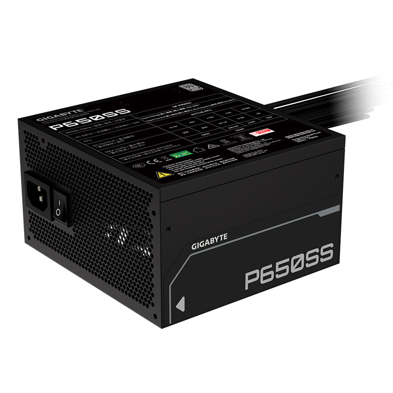 Fuente de Poder Gigabyte P650SS 650W (ATX, 80 Plus Silver)
