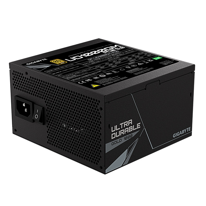 Fuente de Poder Gigabyte UD1000GM PG5 1000W Modular (ATX, 80 Plus Gold)