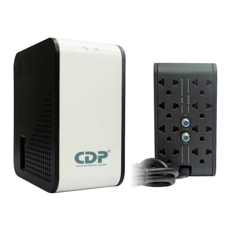 Estabilizador de Voltaje CDP R2C-AVR1008I 1000VA/500W (8 tomas, 170-270 VAC)