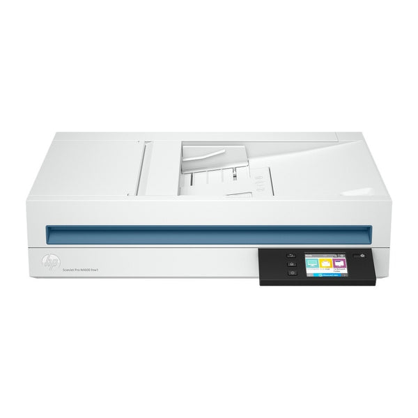 Escáner HP ScanJet Pro N4600 fnw1 dúplex con cama plana y ADF (40 ppm, Wi-Fi, red)