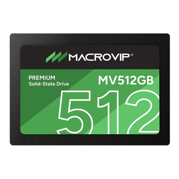 SSD Macrovip Premium MV512GB 512GB (SATA III 6.0Gb/s, 2.5", hasta 520 MB/s)