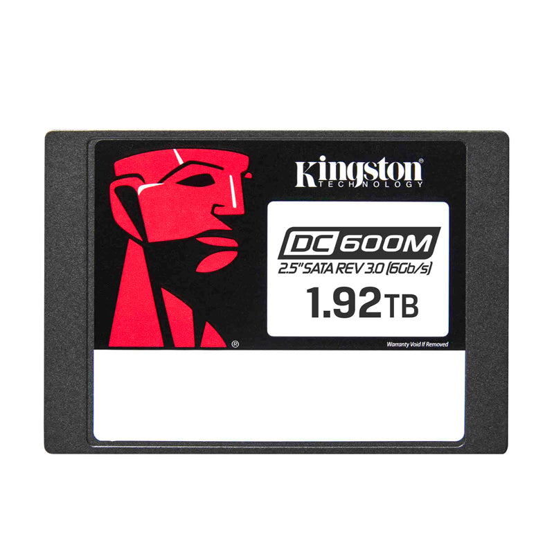 SSD Servidor Kingston DC600M 1.92TB (SATA 2.5", Data Center, PLP, AES)