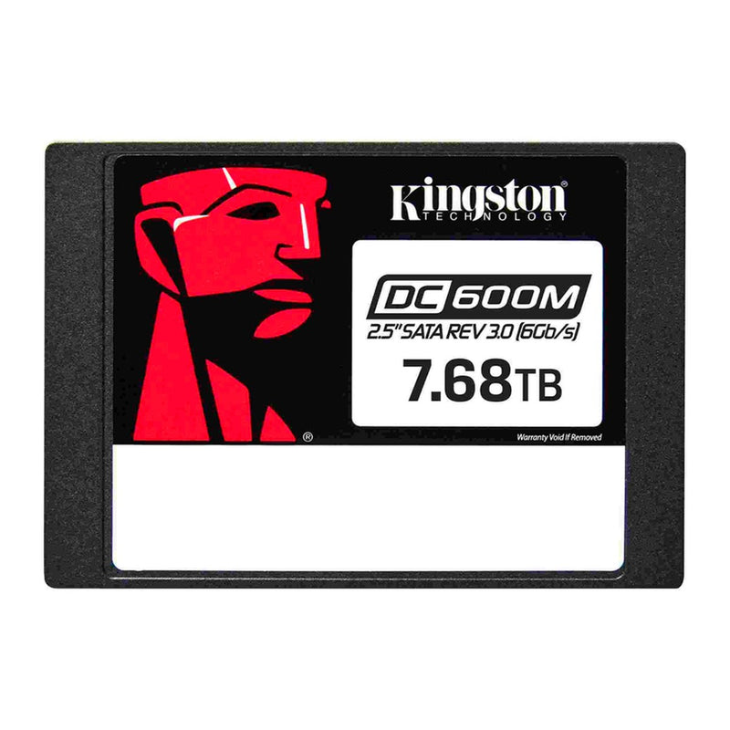 SSD Servidor Kingston DC600M 7.68TB (SATA 2.5", Data Center, PLP, AES)