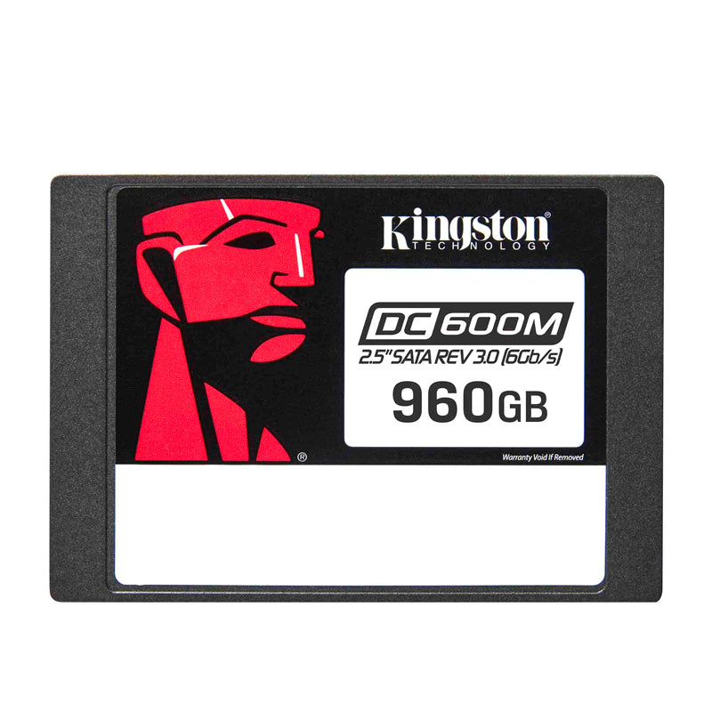 SSD Servidor Kingston DC600M 960GB (SATA 2.5", Data Center, PLP, AES)
