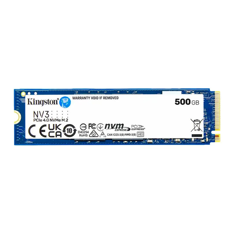 SSD Kingston NV3 500GB M.2 NVMe PCIe 4.0 (5000/3000 MB/s)