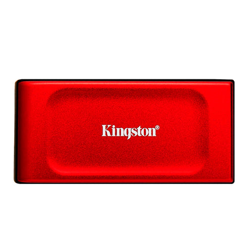 SSD Externo Kingston XS1000 2TB (USB 3.2 Gen 2 Tipo-C, 1050 MB/s, Rojo)