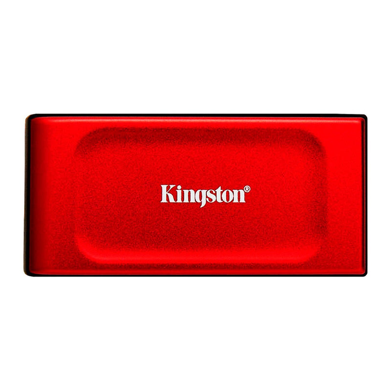SSD Externo Kingston XS1000 2TB (USB 3.2 Gen 2 Tipo-C, 1050 MB/s, Rojo)
