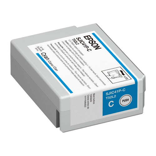 Cartucho de Tinta Epson Cian para C4000 (C13T52L220)