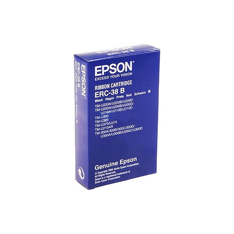 Cinta de Impresión Epson ERC-38B Negro (para Impresora POS TM-U220)