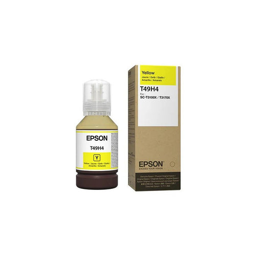 Botella de Tinta Epson T49H Amarillo, 140 ml (T49H400)