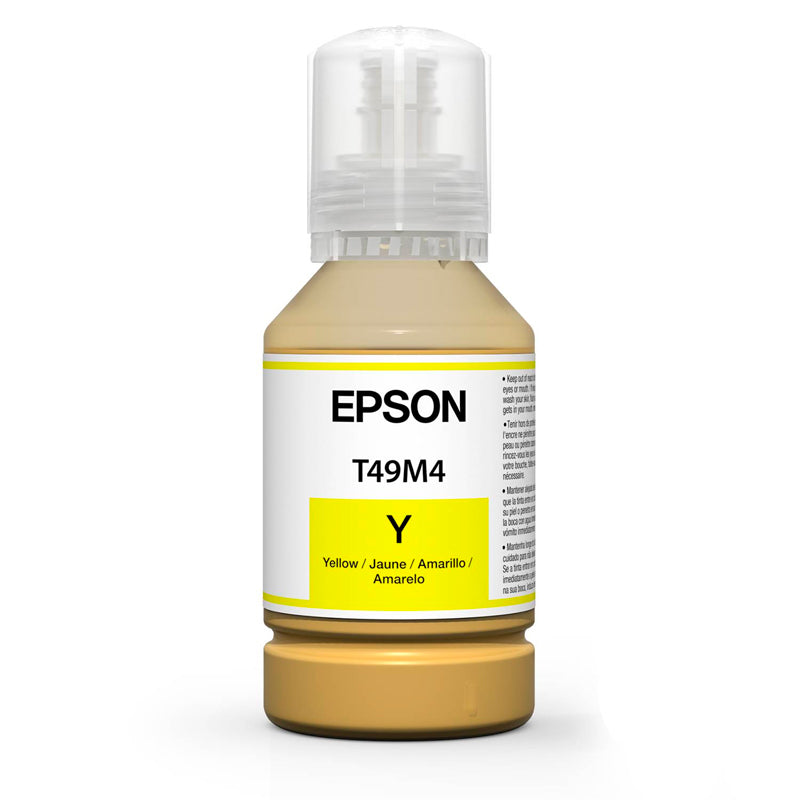 Botella de Tinta Epson T49M420 Amarillo UltraChrome DS 140ml (sublimación SureColor F570)