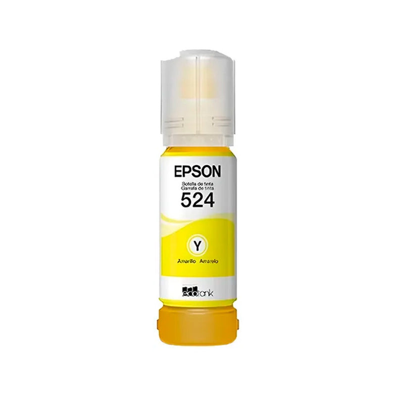 Botella de Tinta Epson T524420 Amarillo (EcoTank serie 524)