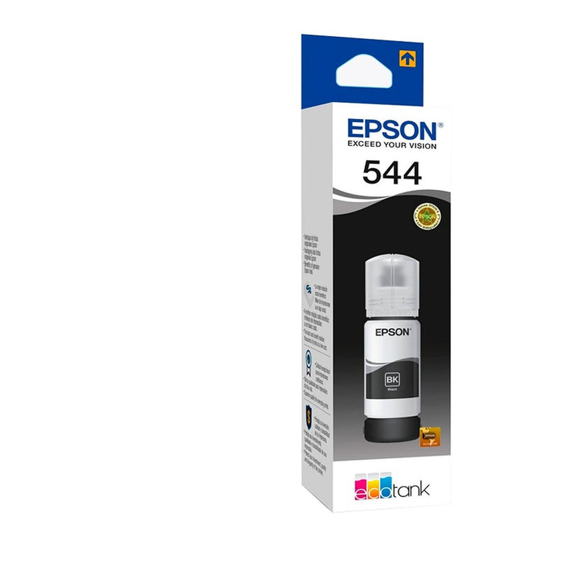 Botella de Tinta Epson T544120 Negro 65ml (EcoTank L3110/L3210/L5290 y más)