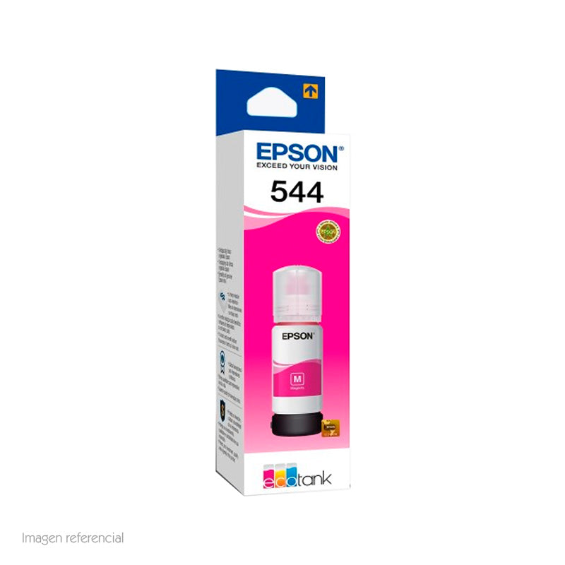 Botella de Tinta Epson T544320 Magenta 65ml (EcoTank L3110/L3210/L5290 y más)
