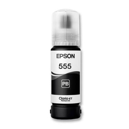 Botella de Tinta Epson T555120 Negro (EcoTank serie 555)