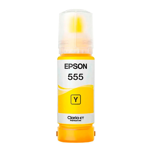 Botella de Tinta Epson T555420 Amarillo (EcoTank serie 555)