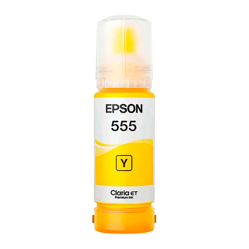 Botella de Tinta Epson T555420 Amarillo (EcoTank serie 555)