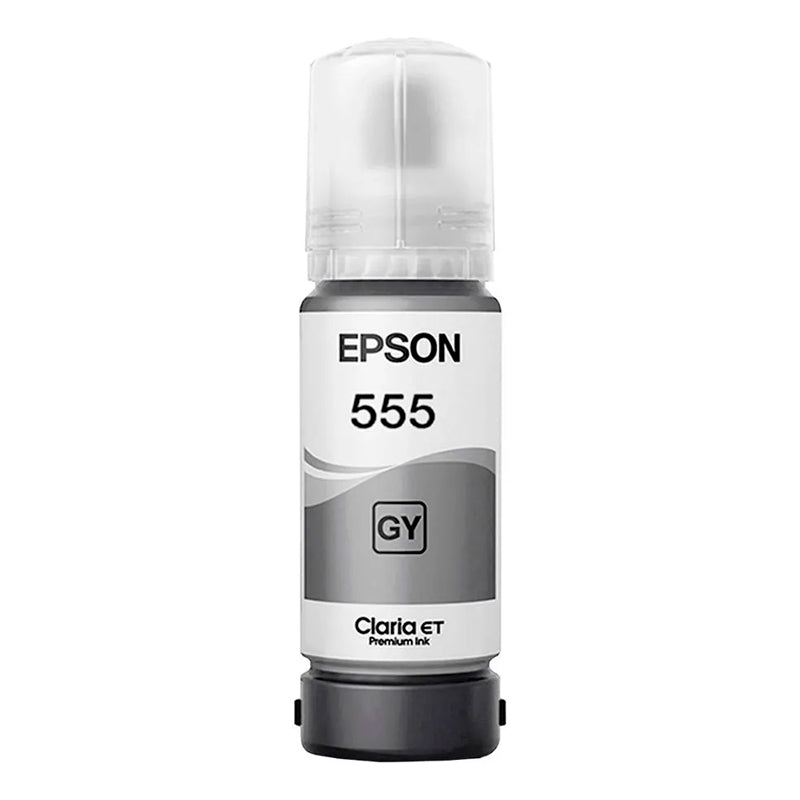 Botella de Tinta Epson T555520 Gris (EcoTank serie 555)