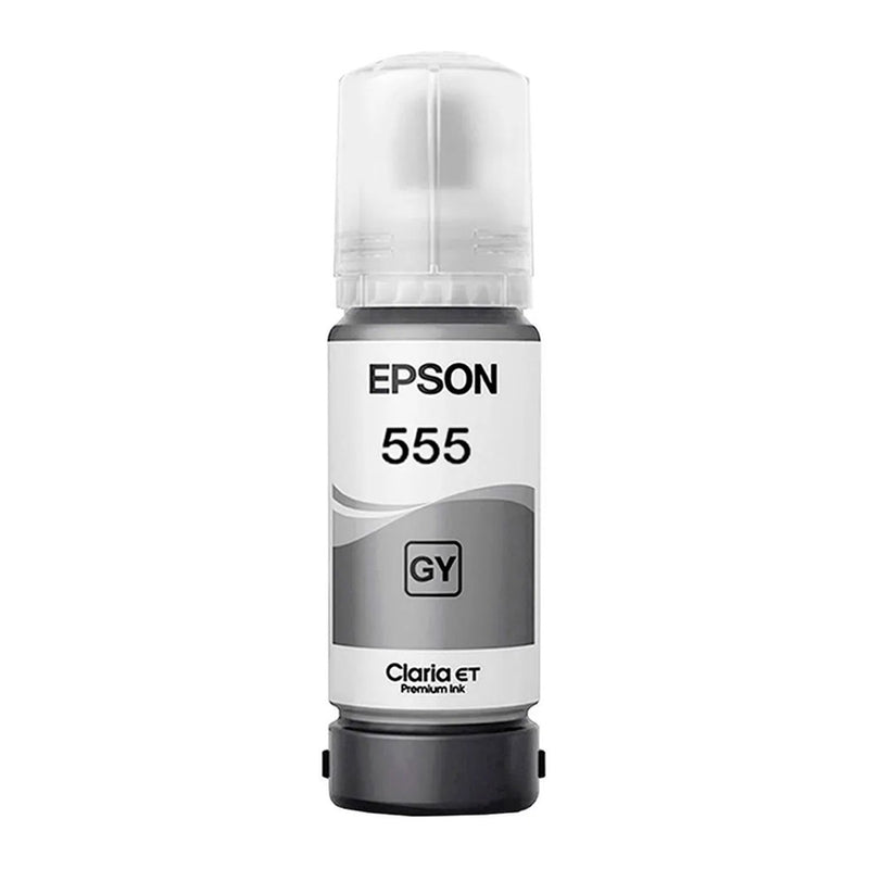 Botella de Tinta Epson T555520 Gris (EcoTank serie 555)