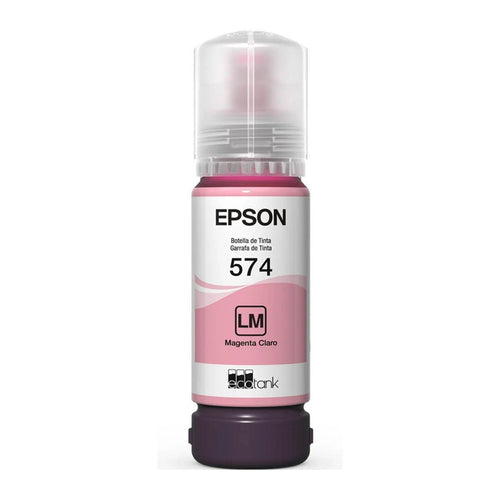 Botella de Tinta Epson T574620 Magenta Claro (EcoTank serie 574)