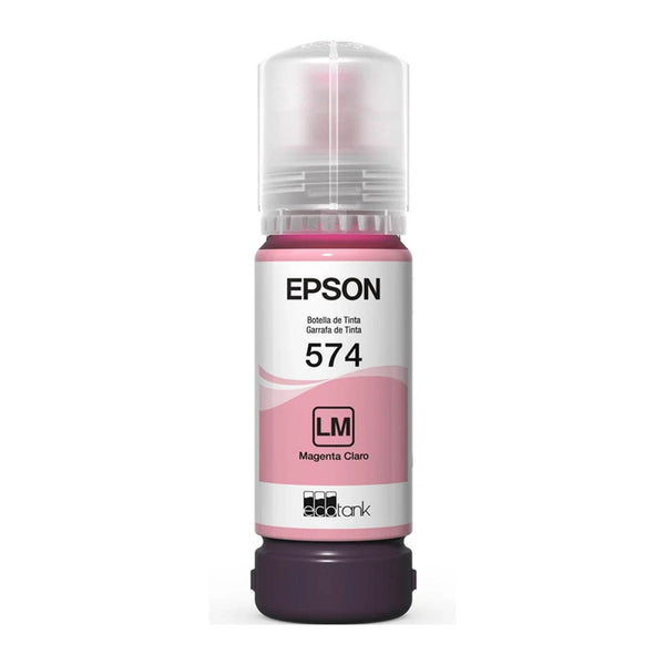 Botella de Tinta Epson T574620 Magenta Claro (EcoTank serie 574)