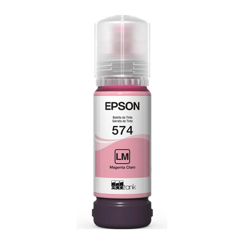Botella de Tinta Epson T574620 Magenta Claro (EcoTank serie 574)