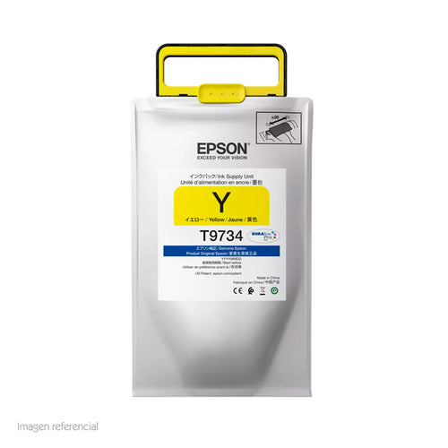 Bolsa de Tinta Epson T973420 Amarillo (WorkForce Pro WF-C869R)