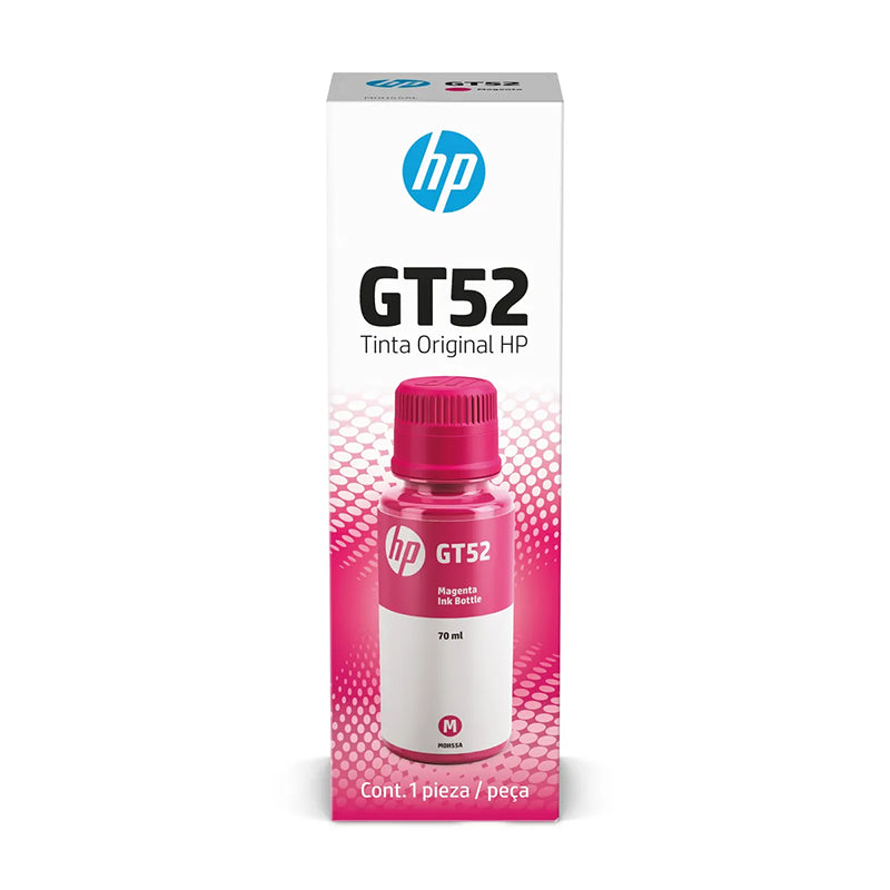 Botella de Tinta Original HP GT52 Magenta 70ml (DeskJet GT / Ink Tank / Smart Tank)
